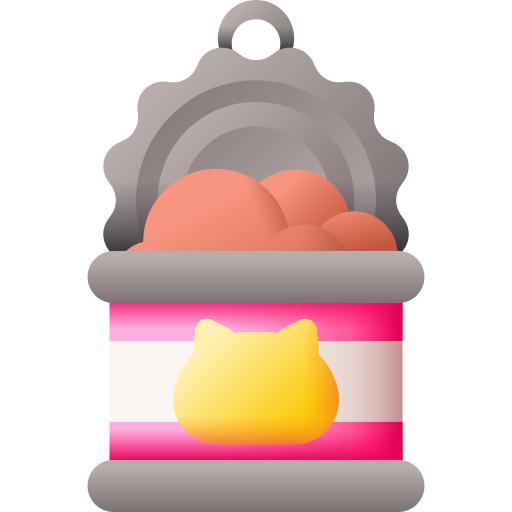 katzenfutter 3D Color icon