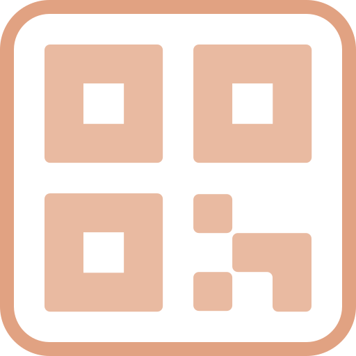 Qr code Detailed color Lineal color icon