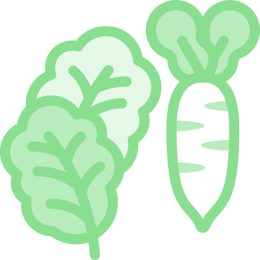 Vegetables Detailed color Lineal color icon