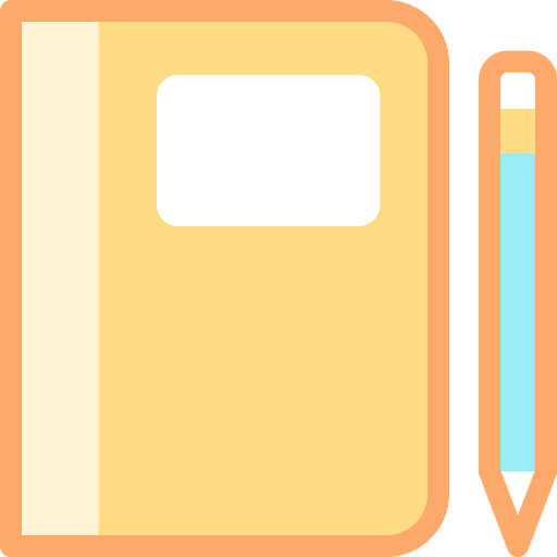 Stationery Detailed color Lineal color icon