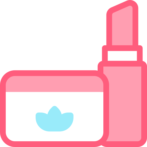 productos cosméticos Detailed color Lineal color icono