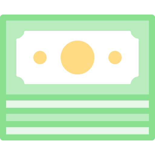 お金 Detailed color Lineal color icon