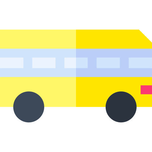 Автобус Basic Straight Flat иконка