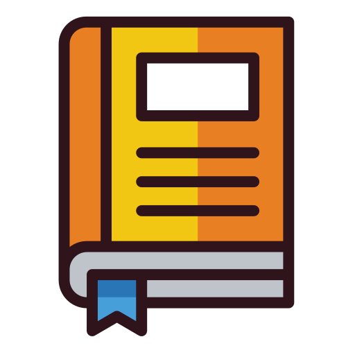 Text book Generic Outline Color icon