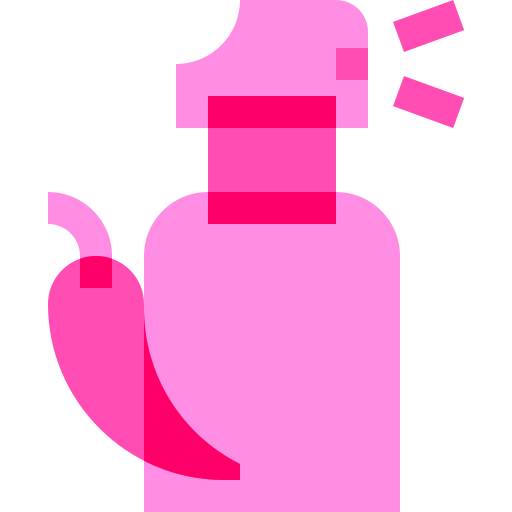 Pepper spray Basic Sheer Flat icon