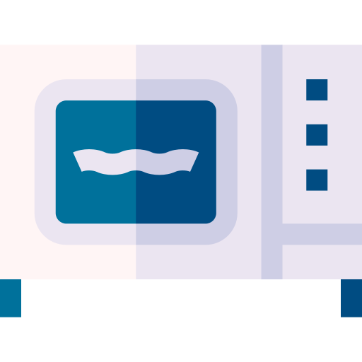 Microwave Basic Straight Flat icon