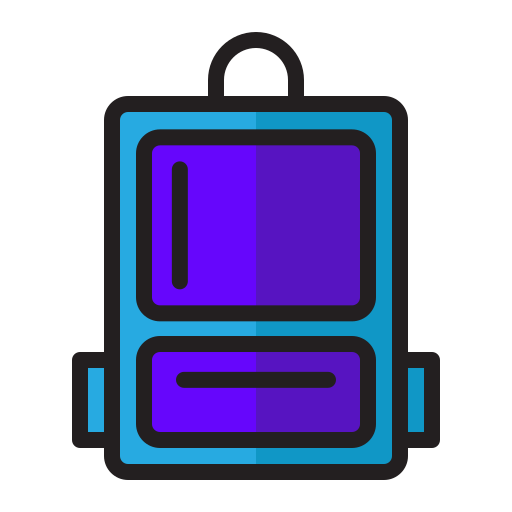 Bag Generic Outline Color icon