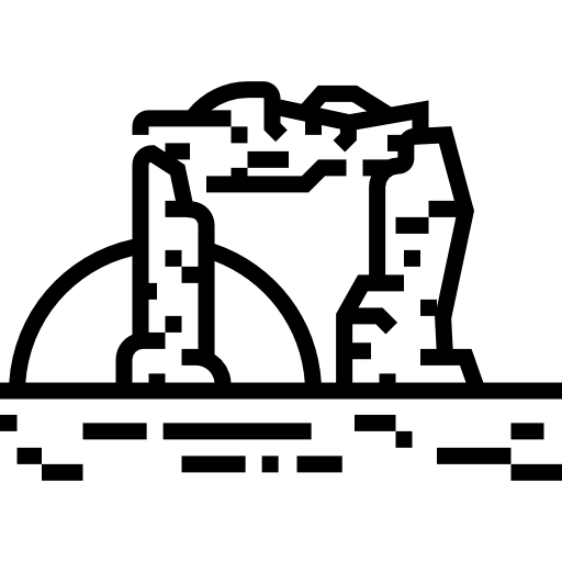 스톤 헨지 Detailed Straight Lineal icon
