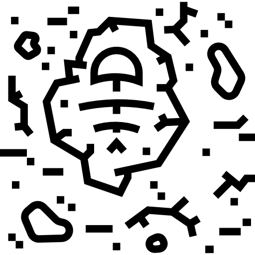 化石 Detailed Straight Lineal icon