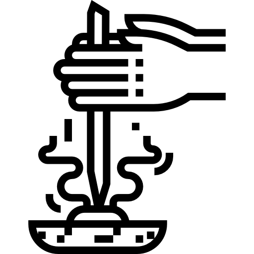 火 Detailed Straight Lineal icon