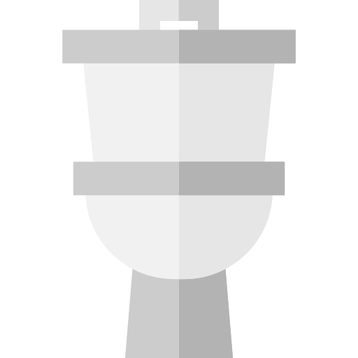 toilette Basic Straight Flat icon