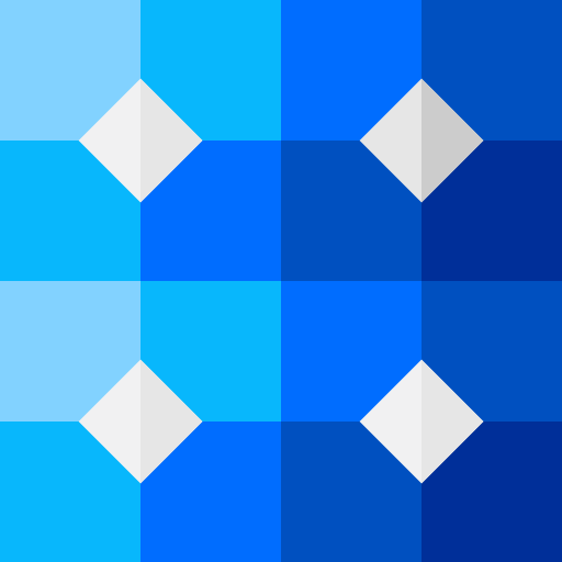 azulejos Basic Straight Flat Ícone