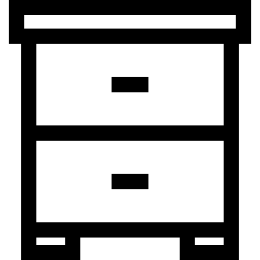 Прикроватная тумбочка Basic Straight Lineal иконка