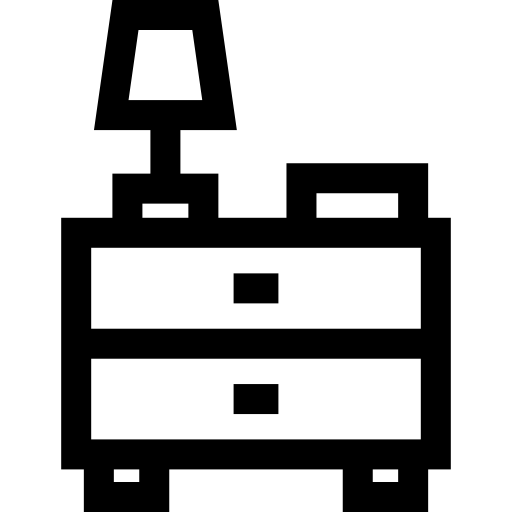 ナイトスタンド Basic Straight Lineal icon