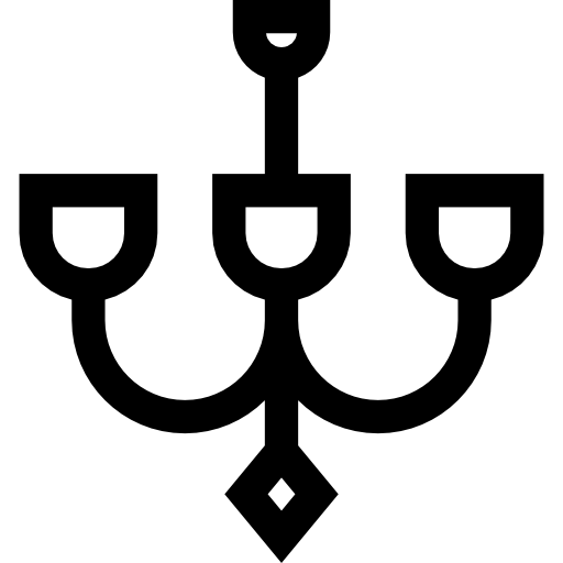샹들리에 Basic Straight Lineal icon