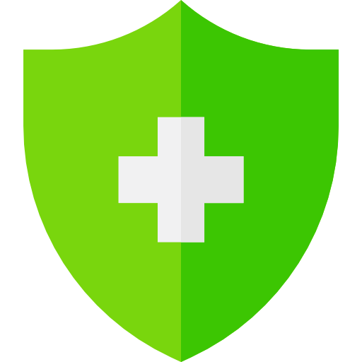 Medical insurance Basic Straight Flat icon