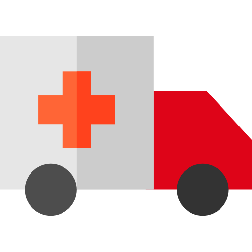 ambulanza Basic Straight Flat icona