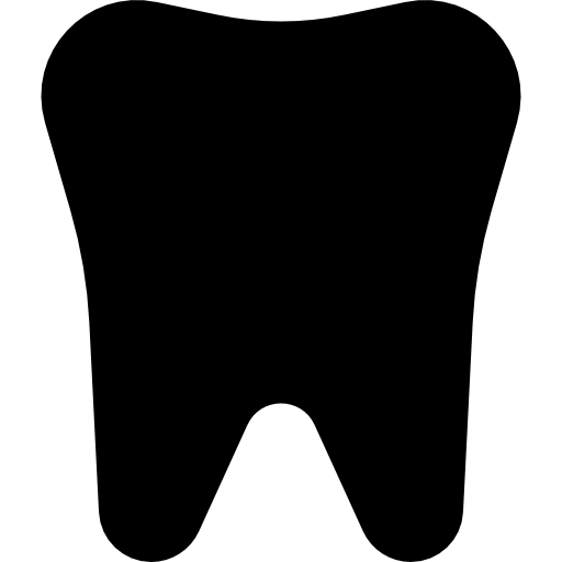 dente Basic Straight Filled icona