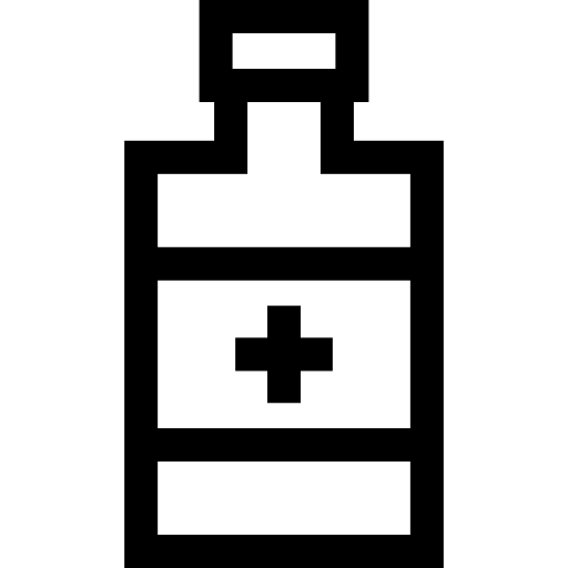 jarabe Basic Straight Lineal icono