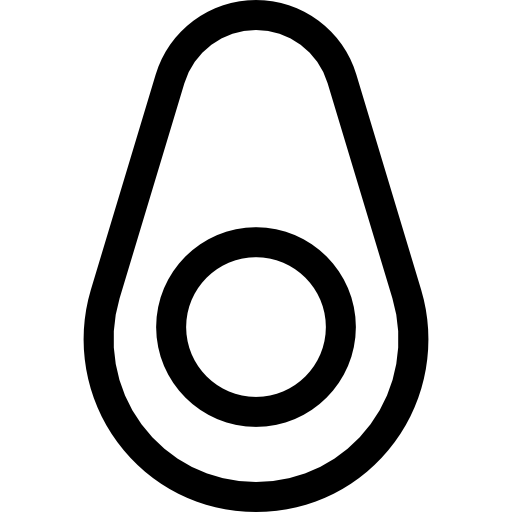 아보카도 Basic Straight Lineal icon