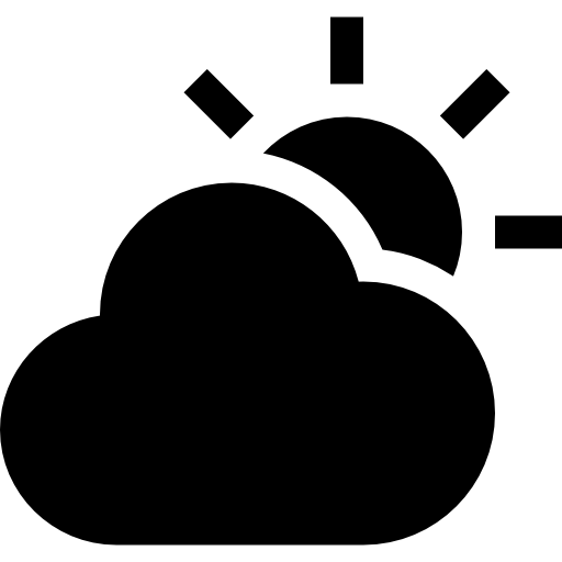 태양 Basic Straight Filled icon