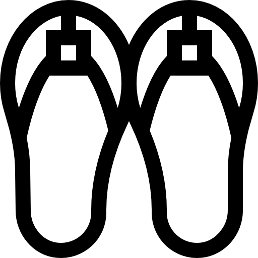 サンダル Basic Straight Lineal icon