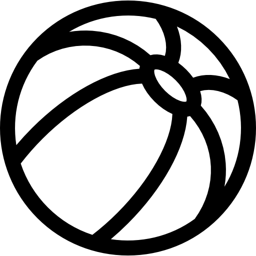 ビーチボール Basic Straight Lineal icon
