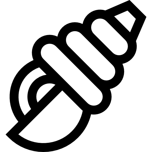 貝殻 Basic Straight Lineal icon