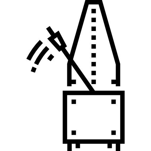 Метроном Detailed Straight Lineal иконка