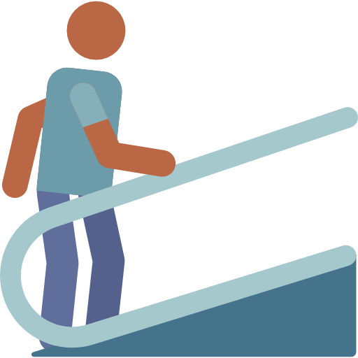 rolltreppe Pictograms Colour icon