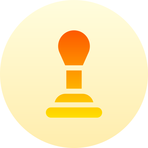 Gearstick Basic Gradient Circular icon