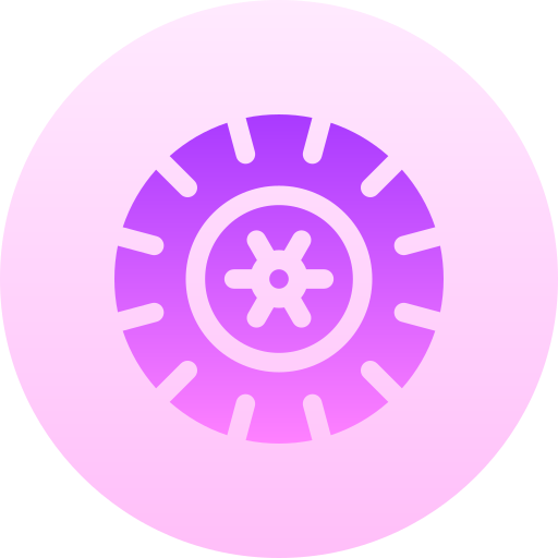 ruota Basic Gradient Circular icona