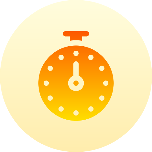 chronometer Basic Gradient Circular icoon