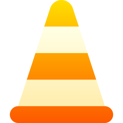 Cone Basic Gradient Gradient icon