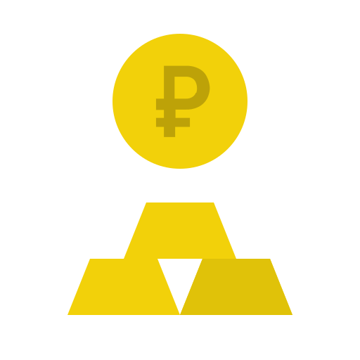 Gold Bars Generic Flat icon