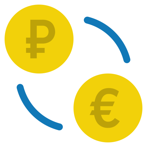 cambio valuta Generic Flat icona