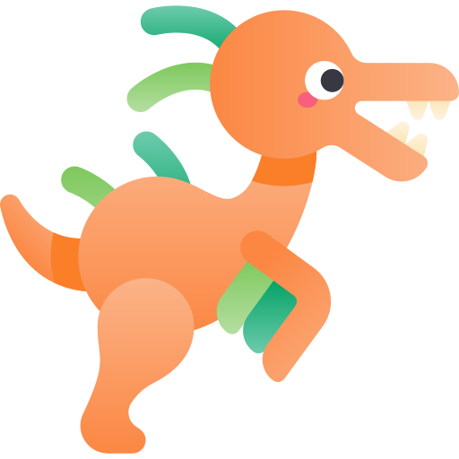 dinosaurier Kawaii Star Gradient icon