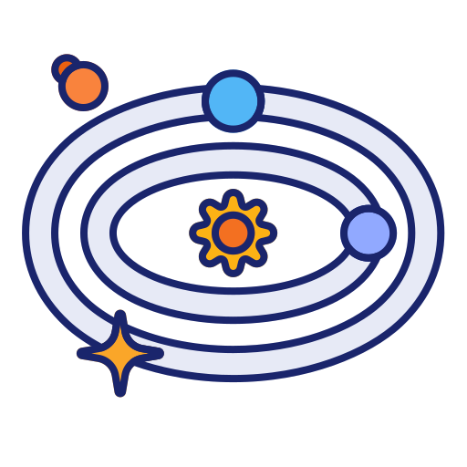 Cosmos Generic Outline Color icon