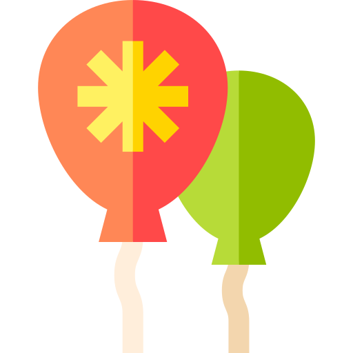 balony Basic Straight Flat ikona