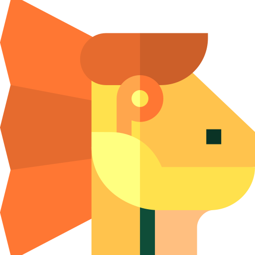 dilophosaurus Basic Straight Flat icon