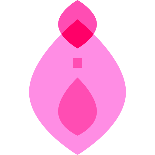 vagina Basic Sheer Flat icoon