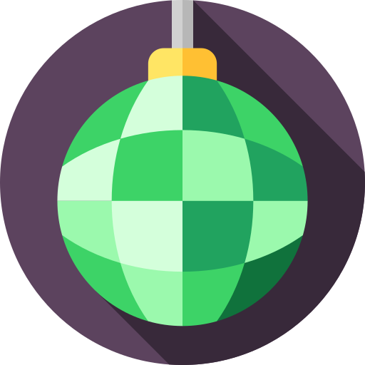 disco ball Flat Circular Flat icon