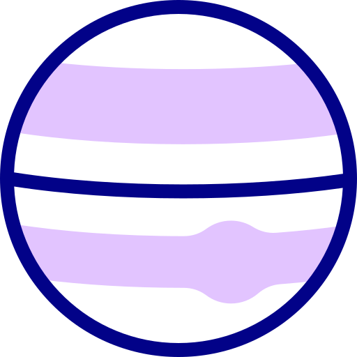 ネプチューン Detailed Mixed Lineal color icon