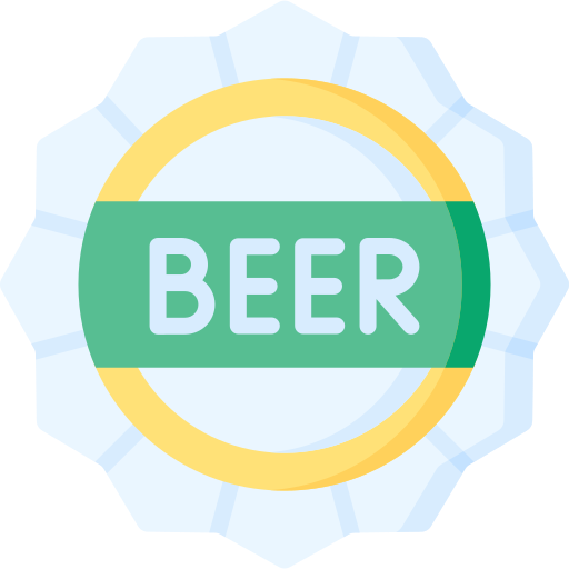 bierdeckel Special Flat icon