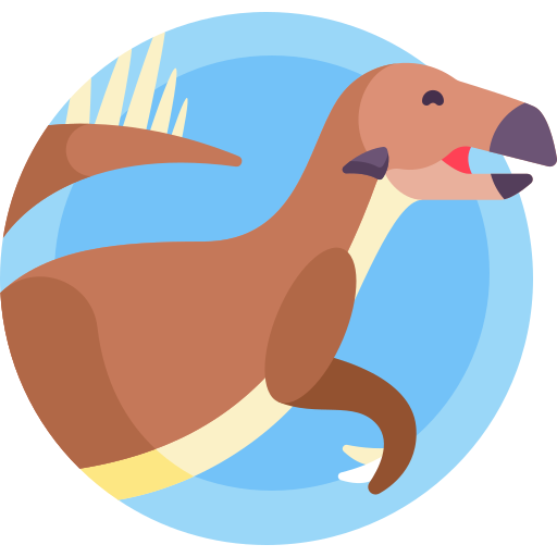 пситтакозавр Detailed Flat Circular Flat иконка