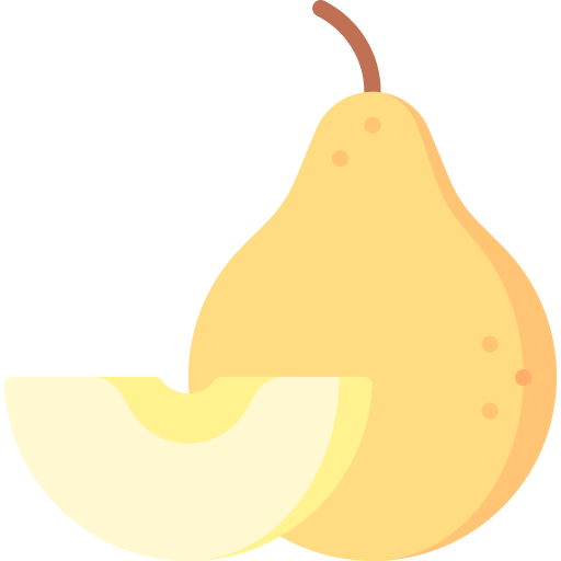 Chinese white pear Special Flat icon
