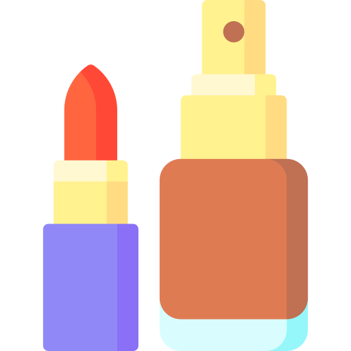 productos cosméticos Special Flat icono