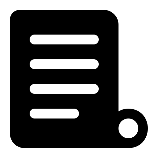 onderzoek Generic Glyph icoon