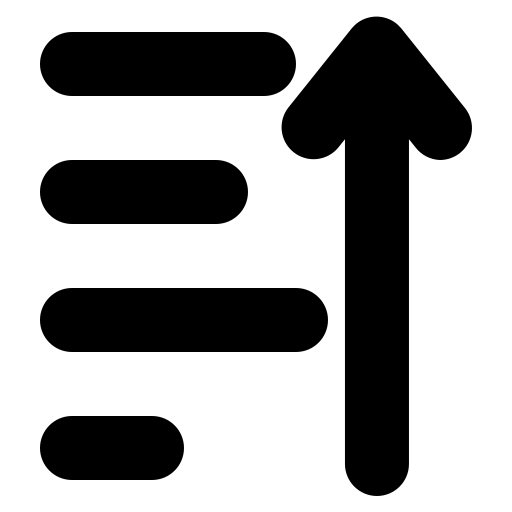 Сортировать Generic Glyph иконка