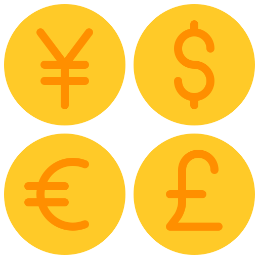 Валюты Generic Flat иконка